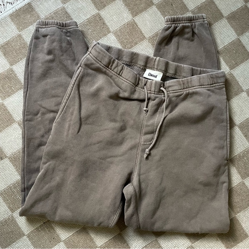 Elwood XS Brown Core Sweatpants / Joggers EUC